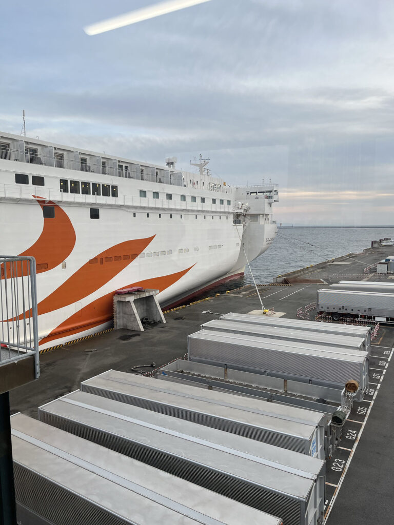 フェリー「さんふらわあ号」