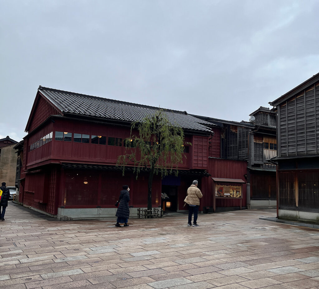 ひがし茶屋の街並み1枚目