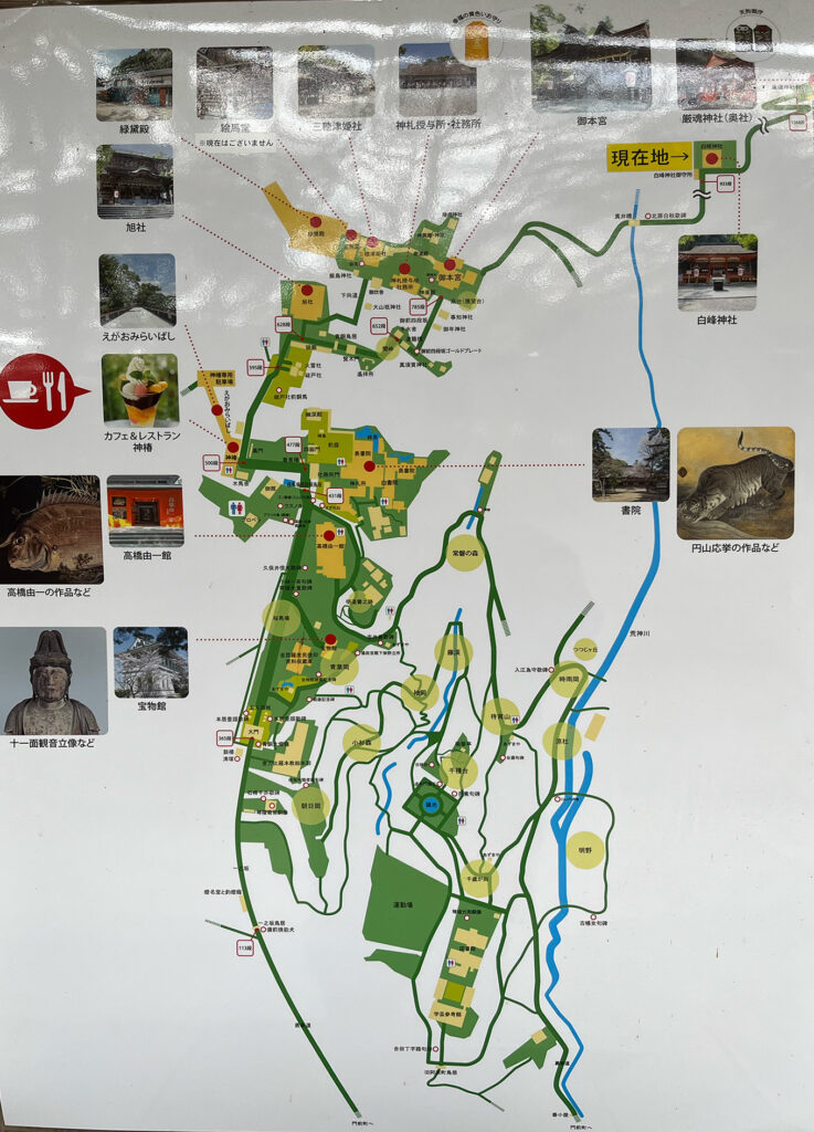 こんぴらさん案内図