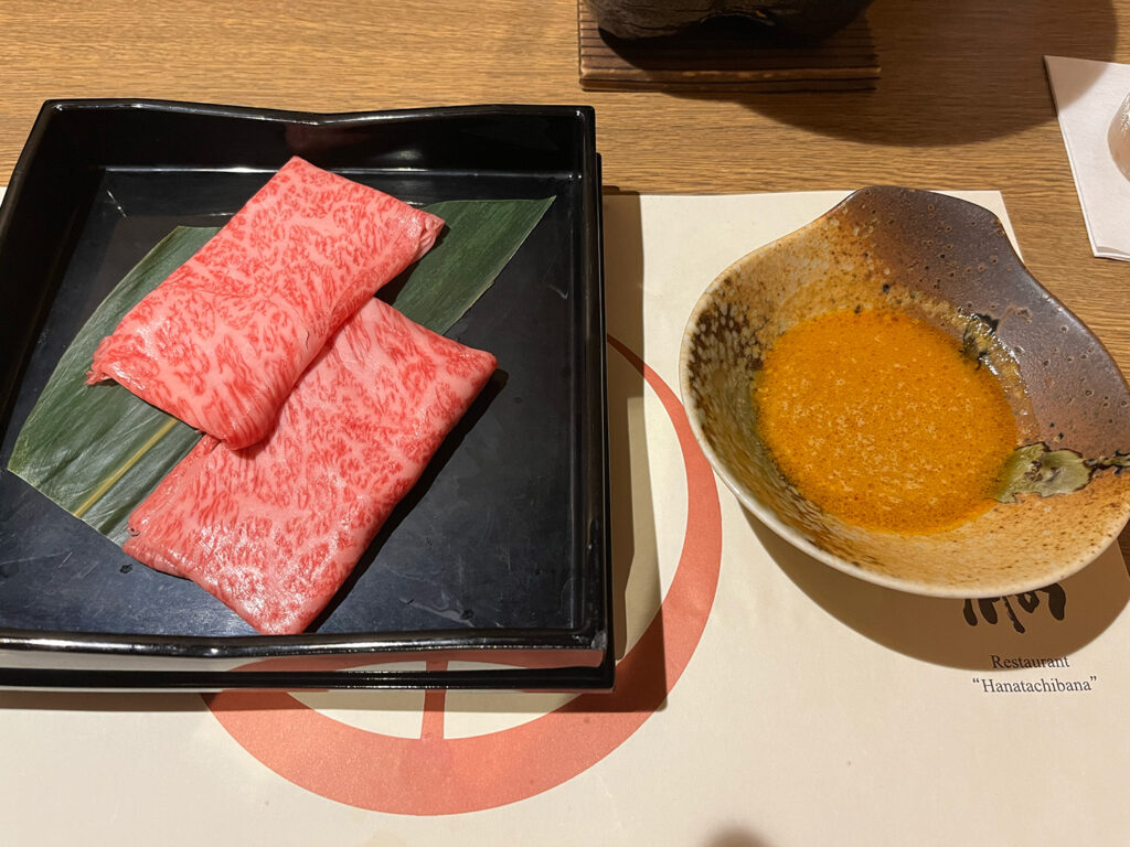 敷島館のしゃぶしゃぶ